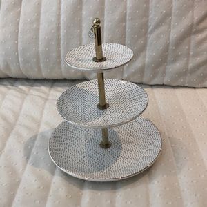3 tier ceramic tray